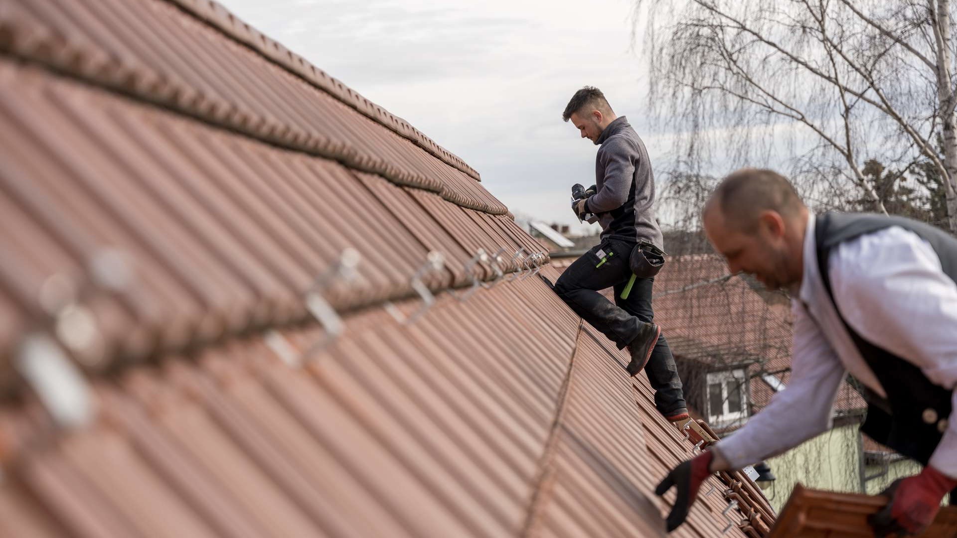 Installation Solaranlage